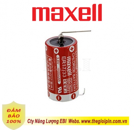Pin Cell MAXELL ER17/33 3.6V