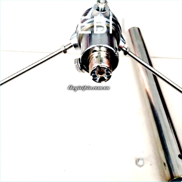 Cần Antenna AIS/VHF 3 Râu 1.4M Cho Tàu Cá