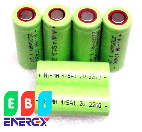 PIN SẠC NICKEL MH 4/5A 1.2V2200mAh