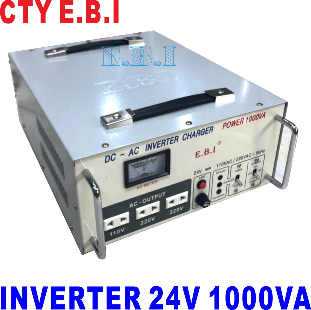 BỘ CHUYỂN ĐIỆN DC-AC 24V1000VA
