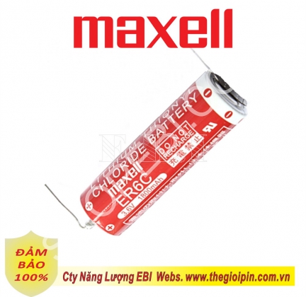 Pin Cell MAXELL ER6C 3.6V